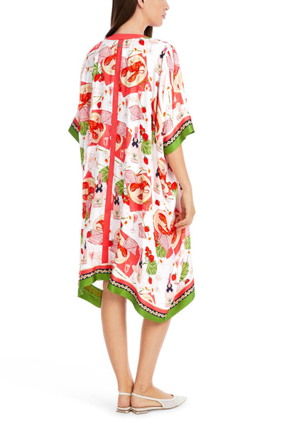 Marc Cain - Short Caftan Style Viscose Dress