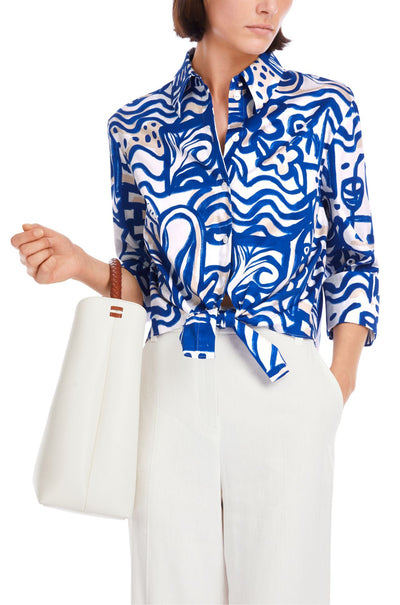 Marc Cain - Printed Blouse