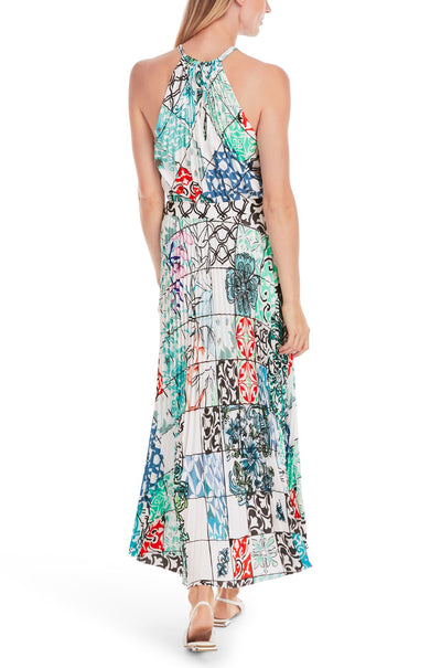 Marc Cain - Pleated Midi Skirt with Print