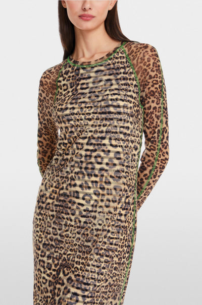 Marc Cain - Tube Dress in Mesh and Mixed Pattern
