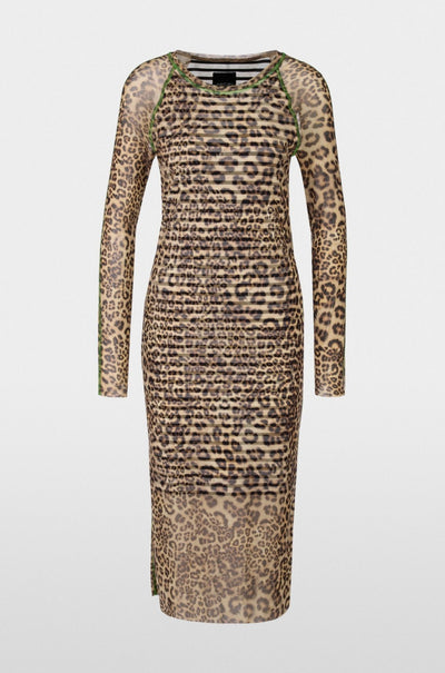 Marc Cain - Tube Dress in Mesh and Mixed Pattern