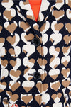 Marc Cain - Patterned Blazer in Scuba Jersey
