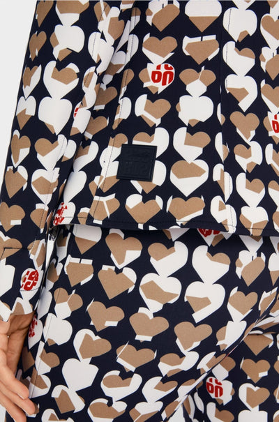 Marc Cain - Patterned Blazer in Scuba Jersey