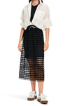 Marc Cain - Airy Skirt in Openwork Mesh Knit