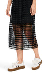 Marc Cain - Airy Skirt in Openwork Mesh Knit