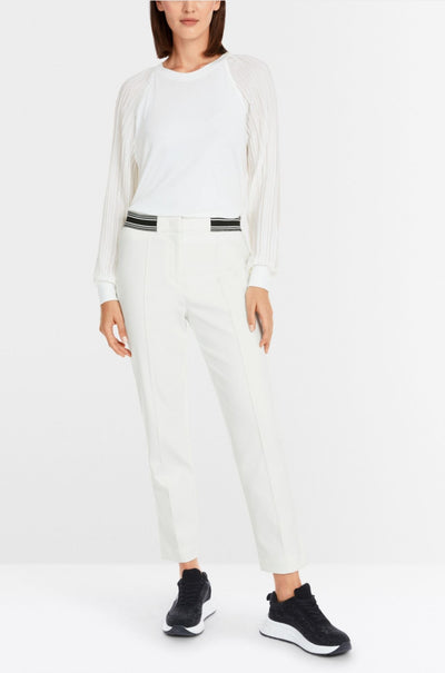Marc Cain - Rethink Together Sydney Trousers in Off White