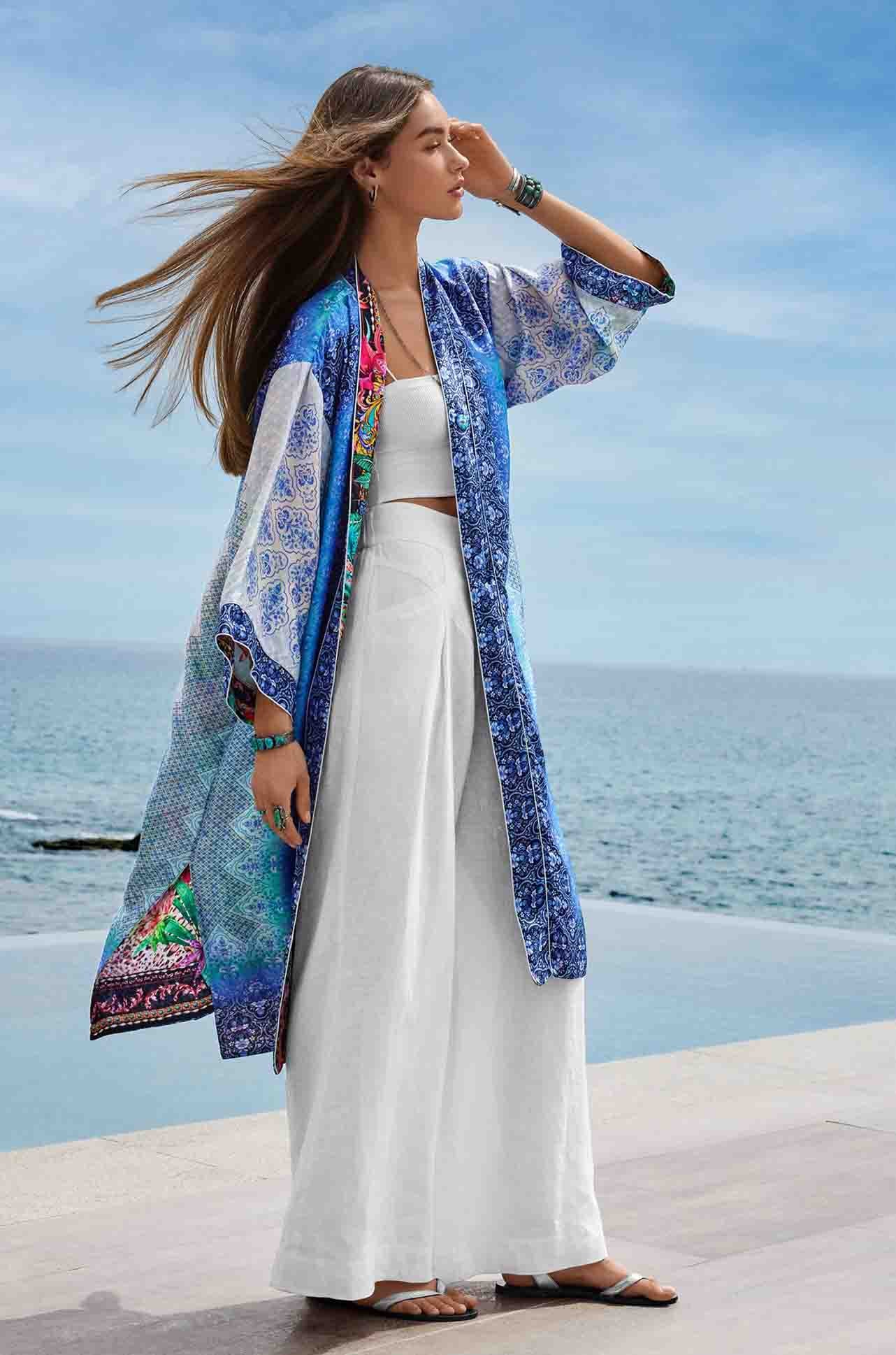 Johnny Was - Ymeriah Reversible Kimono - Zambezee