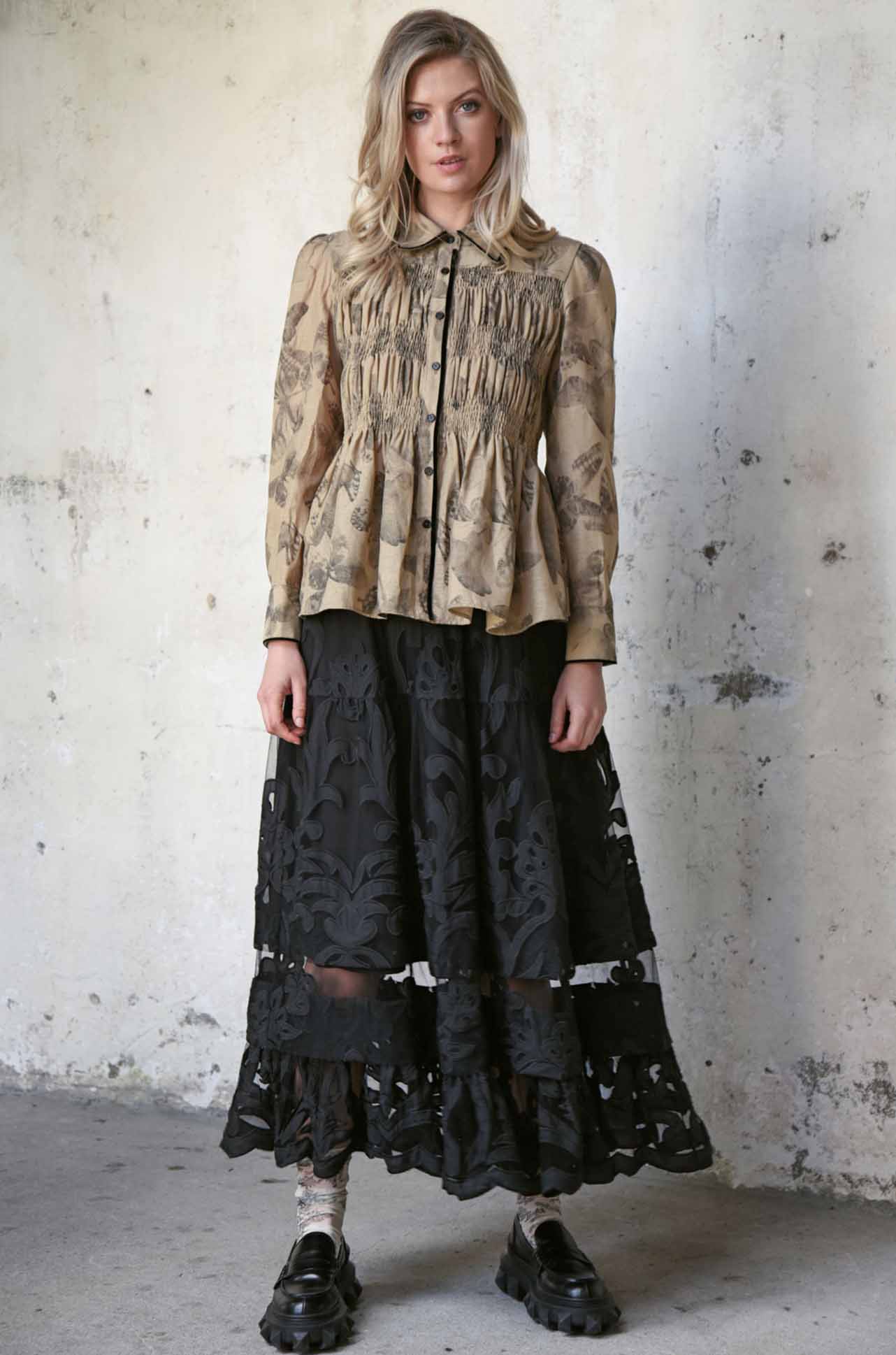 Trelise Cooper - Leaf It To Me Youre In Tuck Skirt