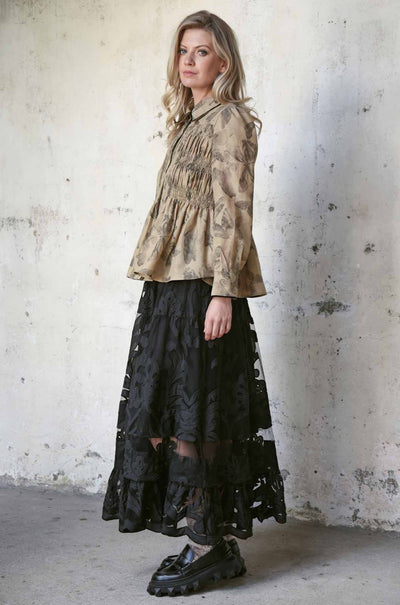 Trelise Cooper - Leaf It To Me Youre In Tuck Skirt