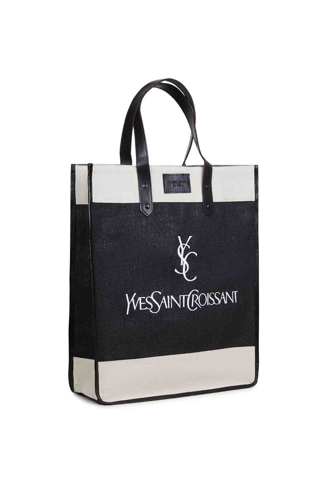 The Cool Hunter Market Bags Yves Saint Croissant Black Market Bag Zambezee
