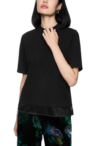 Marc Cain - Shirt with Silk Trim