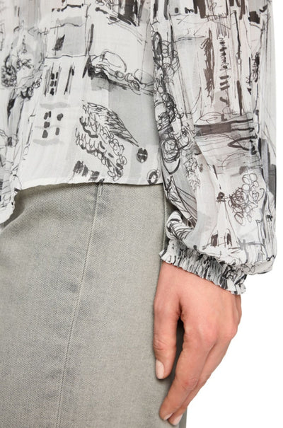Marc Cain - City Blouse made from recycled material