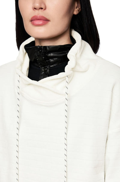 Marc Cain - Chenille Sweater with Drawstring Neck