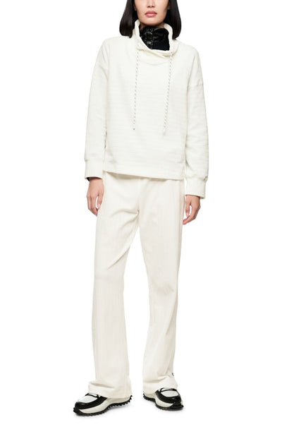 Marc Cain - Chenille Sweater with Drawstring Neck