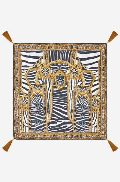 Camilla - Zig Zag Zoo Large Square Cushion