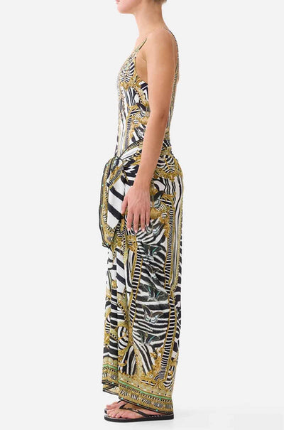 Camilla - Zig Zag Zoo Multi Wear Long Sarong