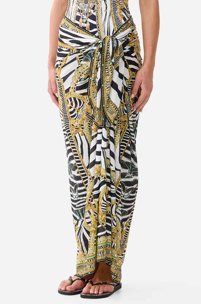 Camilla - Zig Zag Zoo Multi Wear Long Sarong