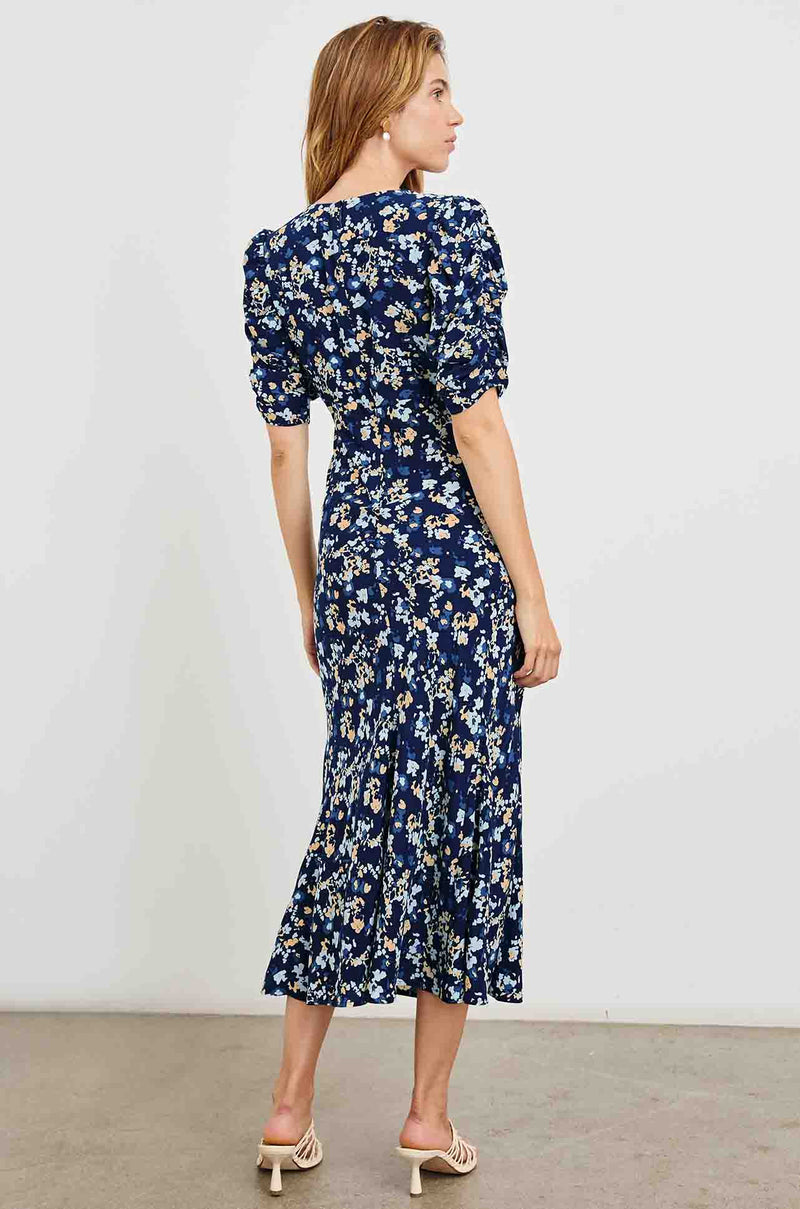 Rails - Zariah Midi Dress in Navy Flora