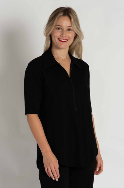 Mela Purdie - Zip Collar Top
