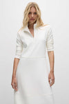 Mela Purdie - Zip Cone Dress in Polished Ponte