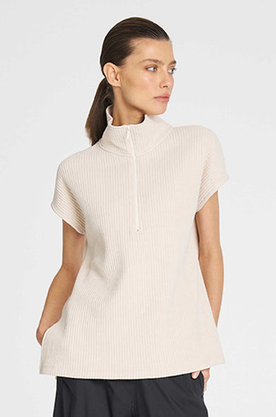 Mela Purdie - Zip Front Shell in Cord Knit