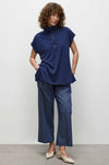 Mela Purdie - Zip Front Shell in Powder Knit