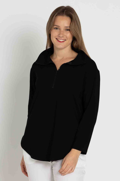 Mela Purdie - Zip Front Sweater