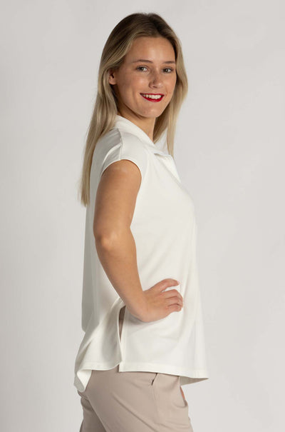 Mela Purdie - Zip Front Shell in Powder Knit