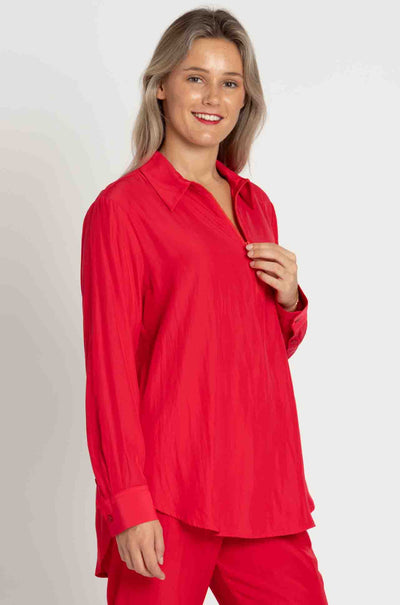 Mela Purdie - Zip Front Shirt in Mache