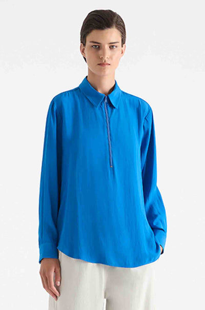 Mela Purdie - Zip Front Shirt in Mache