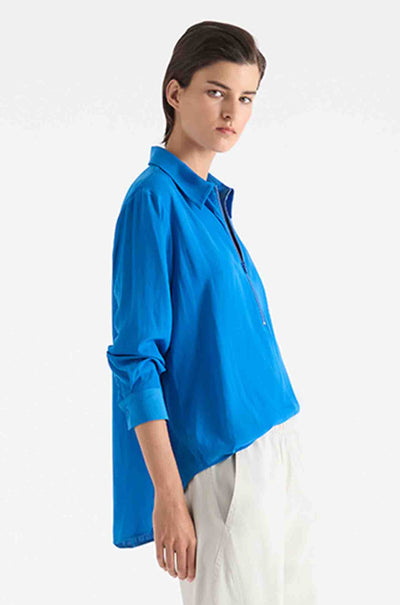 Mela Purdie - Zip Front Shirt in Mache