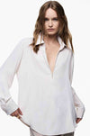 Mela Purdie - Zip Front Shirt in Mache