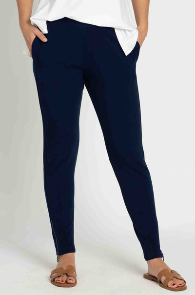Mela Purdie - Zip Stiletto Pant in Denim