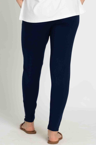 Mela Purdie - Zip Stiletto Pant in Denim