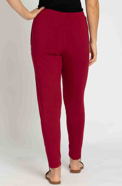 Mela Purdie - Zip Stiletto Pant in Chilli