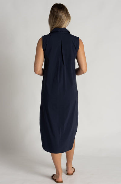 Mela Purdie - Zip Tank Dress in Sapphire (Zambezee Exclusive Re-Cut)