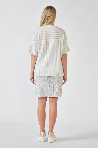 Verge - Acrobat Bay Skirt in Pumice Print