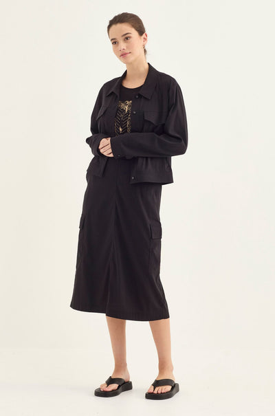 Verge - Acrobat Icon Jacket in Black