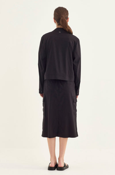 Verge - Acrobat Icon Jacket in Black