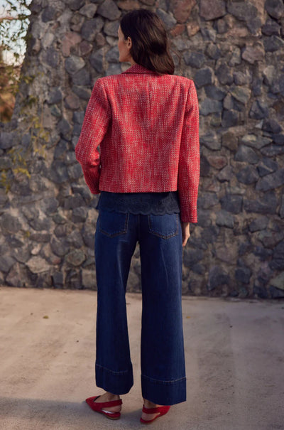 zoe kratzmann - adjoin jacket in fire boucle