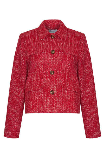 zoe kratzmann - adjoin jacket in fire boucle