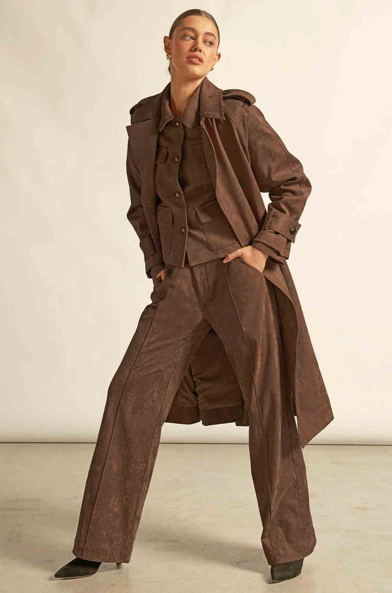 Zoe Kratzmann - alpine coat in mocha