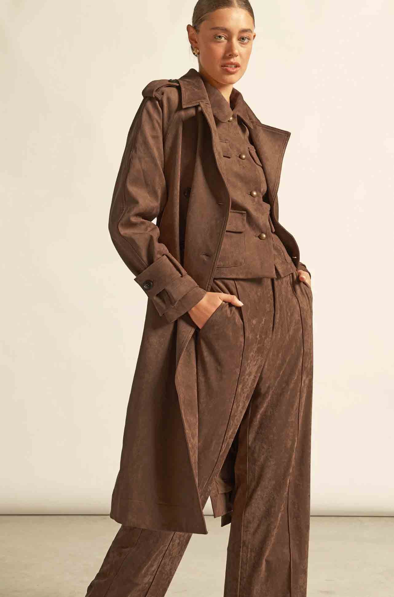 Zoe Kratzmann - alpine coat in mocha