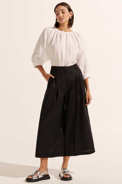 zoe kratzmann - anchor pant in black