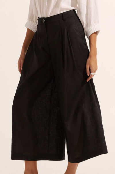 zoe kratzmann - anchor pant in black