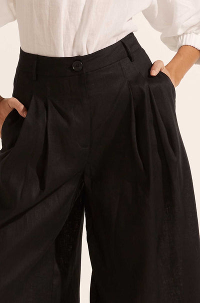 zoe kratzmann - anchor pant in black