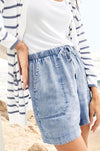 Splendid - Angie Indigo Short