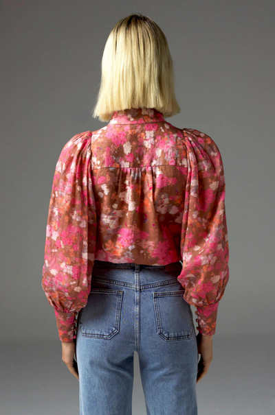 zoe kratzmann - atlas top in blush blur