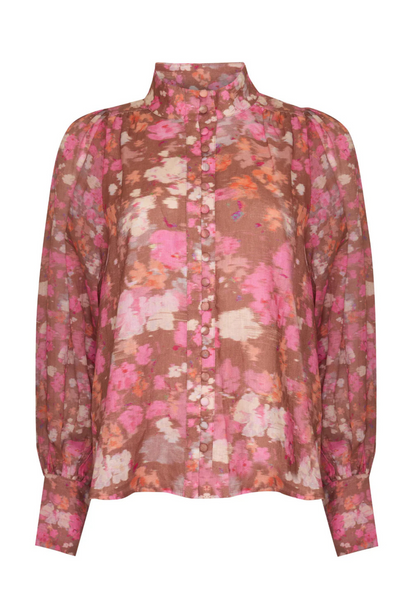 zoe kratzmann - atlas top in blush blur