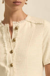 zoe kratzmann - banter dress in cream boucle